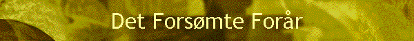 Det Forsmte Forr