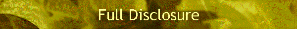 Full Disclosure
