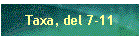 Taxa, del 7-11