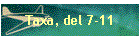 Taxa, del 7-11